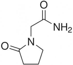 Piracetam molecule