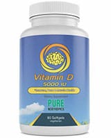 Pure Nootropics Vitamin D3 5000 IU Softgels