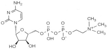 chemical structure of Citicoline