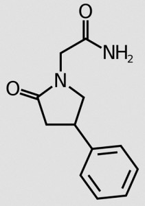 phenylpiracetam molecule