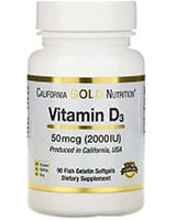 California Gold Nutrition, Vitamin D3