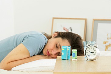 Photo of woman sleepy under sedative